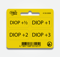 4130 DIOPTER TABS 1/2-3