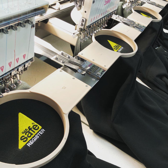 50 for £500 Gas Safe FREE LOGO Polo Shirts