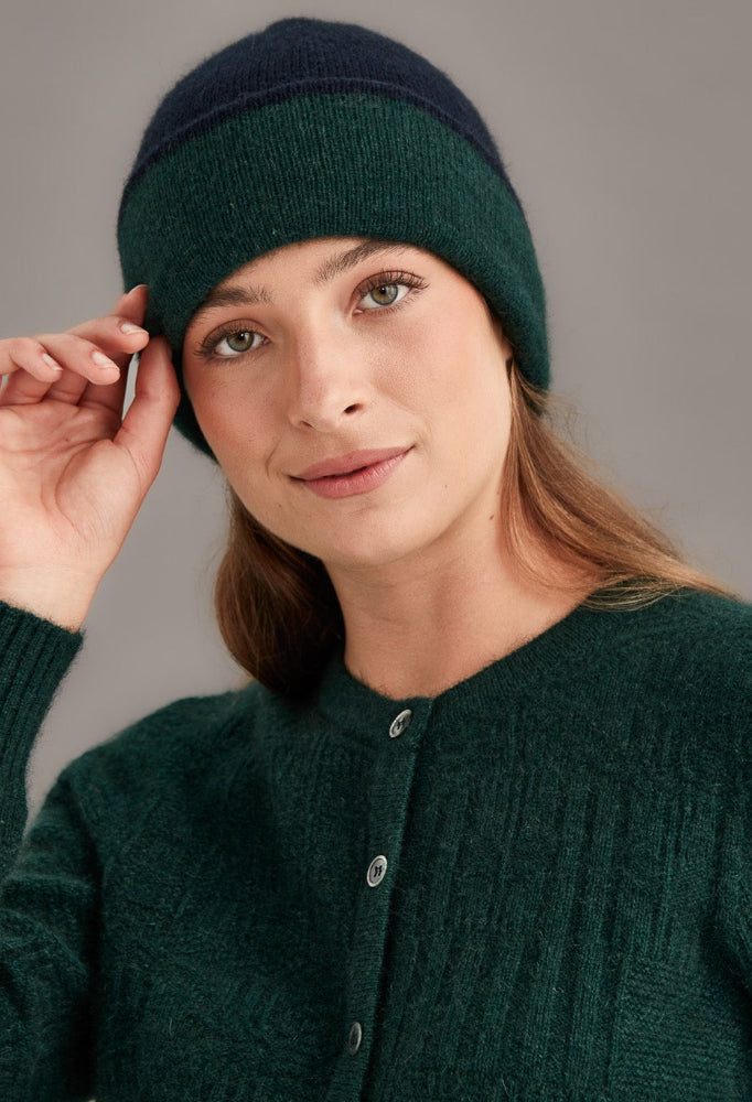 Possum and Merino

6102 Two Toned Beanie (Reversible) -&nbsp;Choose which colours to wear from McDonald's reversible beanie. Made from McDonald’s Possum Merino blended with Mulberry Silk, this beanie is an essential. Feel the luxury with this versatile item.

35% Possum Fur, 55% Merino Wool, 10% Pure Mulberry Silk.
New Zealand designed and manufactured
Natural and Sustainable

One size fits all.