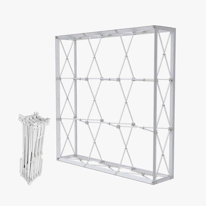 8ft SEG Backlit Popup Display – Illuminated Trade Show Wall