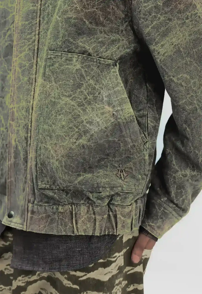 Acid Washed Mechanic Jacket