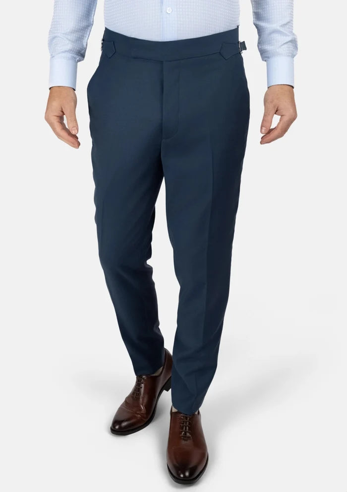 Aegean Blue Pants - SARTORO