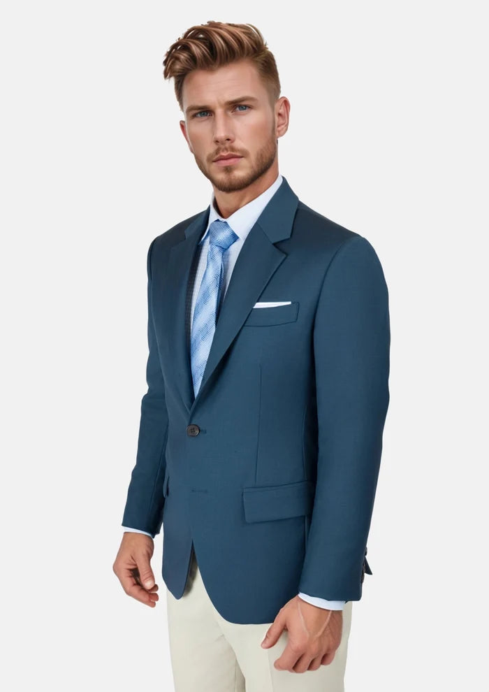 Aegean Blue Thompson Jacket - SARTORO