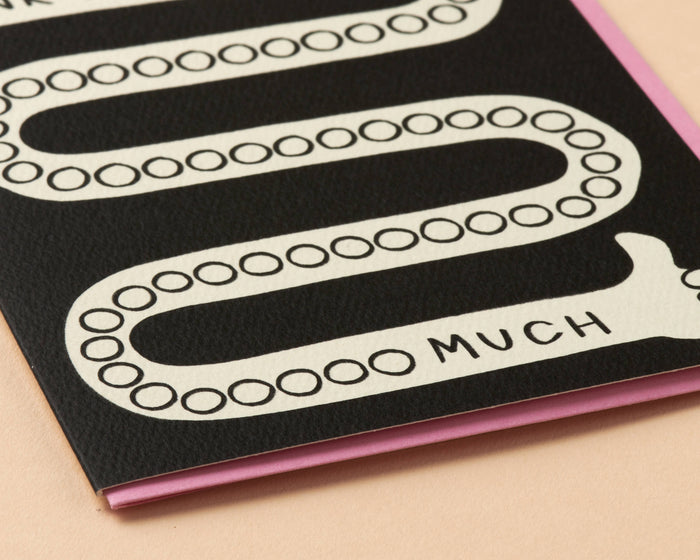 And Here We Are Greeting Card - Soooo Much