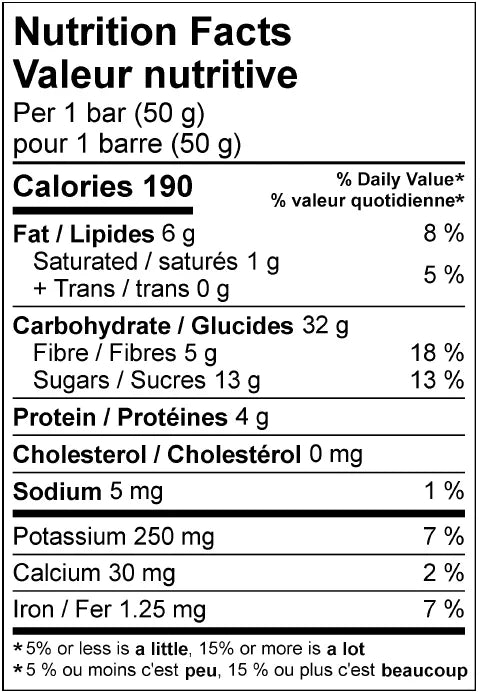 Apple & Maple Energy Bar