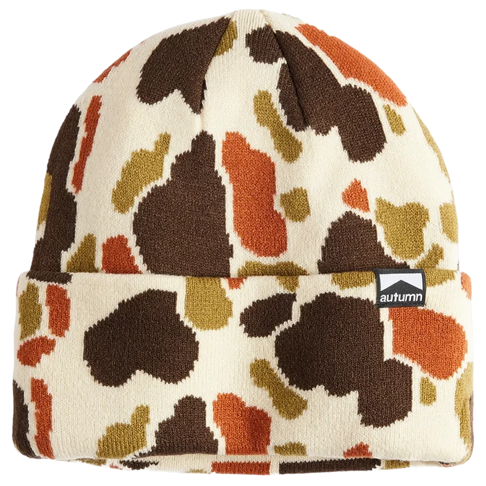 Autumn Duck Camo Surplus Beanie eggshell pure boardshop