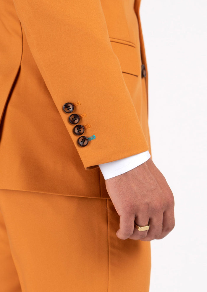 Bryant Baby Mustard Stretch Suit - SARTORO