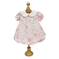 Beary Blossoms Toile Bubble Dress