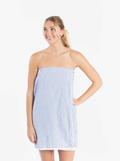 Bella Seersucker Spa Wrap
