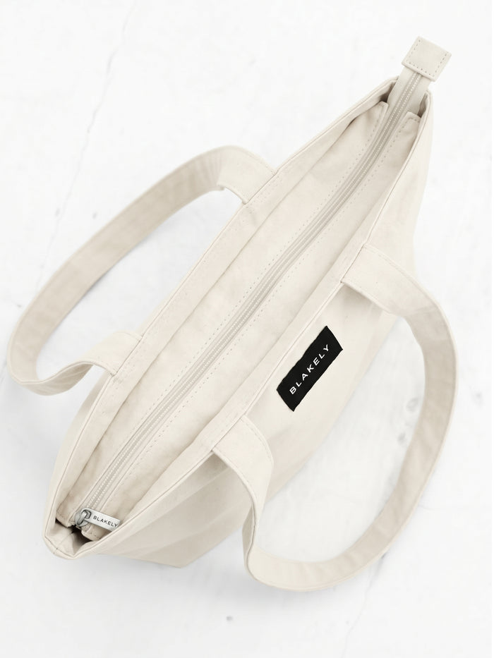 Blakely Mini Tote Bag - Off White