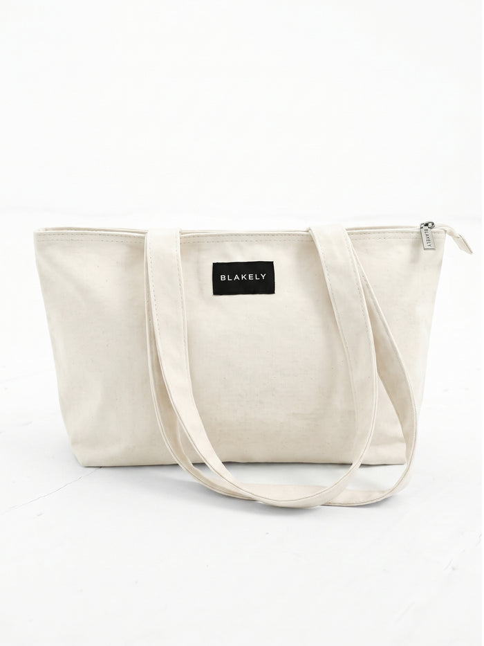Blakely Mini Tote Bag - Off White