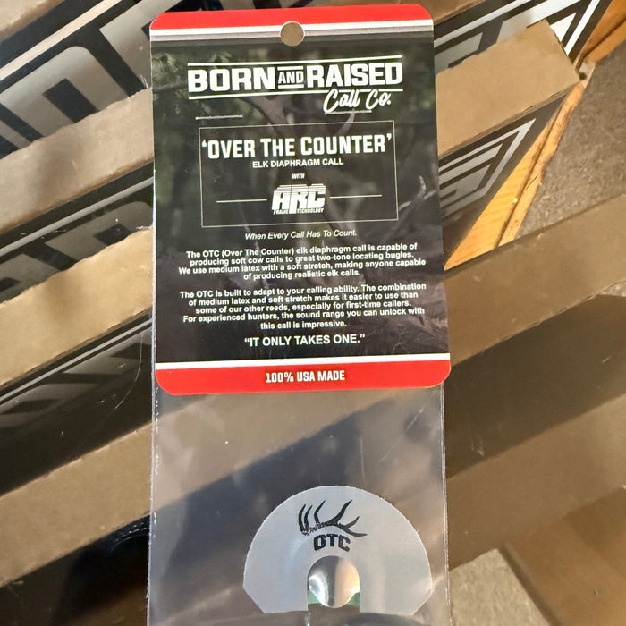Born & Raised Outdoors “over the counter”