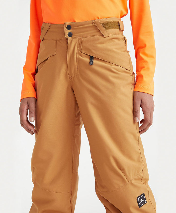 Boy's Hammer Snow Pants - Rich Caramel