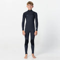 Boy's HyperFreak 3/2+mm Steamer Chest Zip - Gunmetal