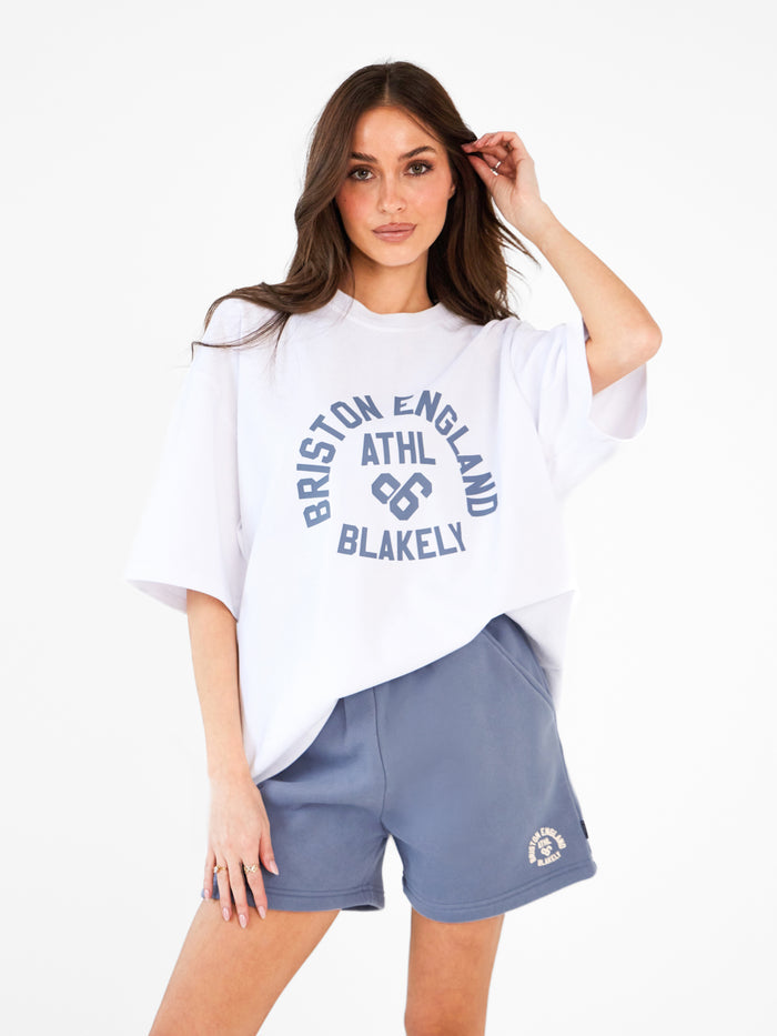 Briston Jogger Shorts - Steel Blue