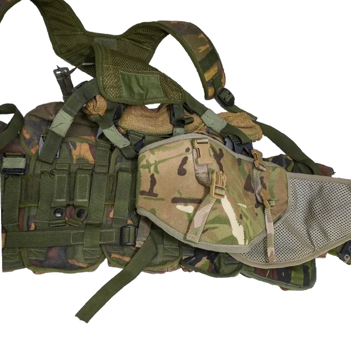 British Army PLCE Web Set with Belt Pad - Medium - British Army Surplus - Webbing Sets