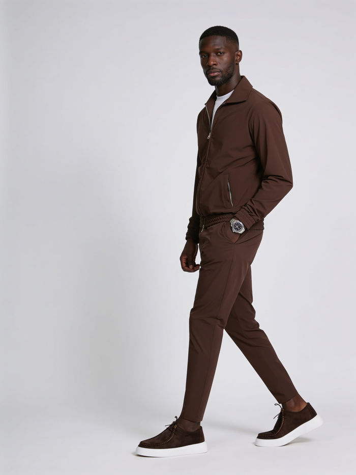 BROWN TECH SUIT