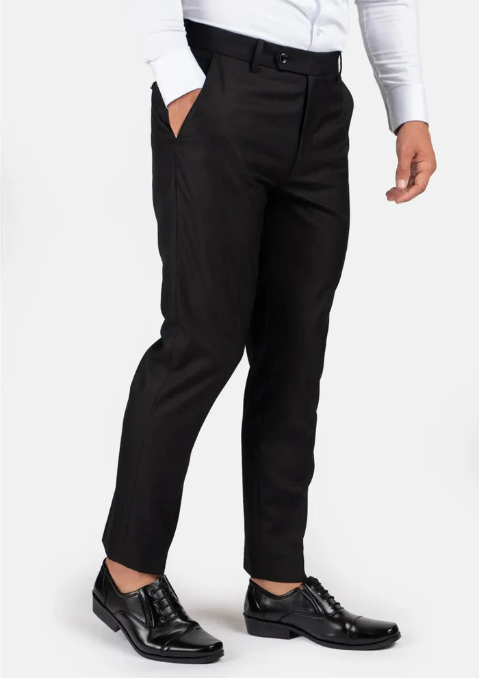 Bryant Black Sharkskin Suit - SARTORO