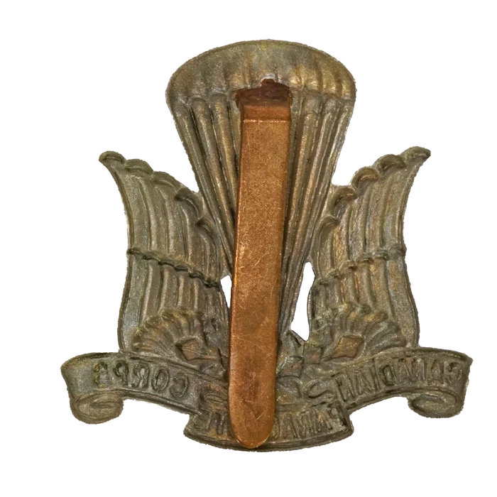 Canadian Parachute Corps Cap Badge - Canadian Army Surplus - Flags, Badges & Insignia