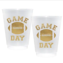CANVAS Style Shatterproof Frost Plastic Cups 10pk
