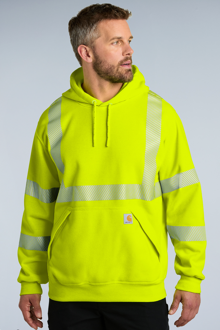 Carhartt® ANSI 107 Class 3 Hooded Sweatshirt | CT104987 - The Lemon Print & Design Studio