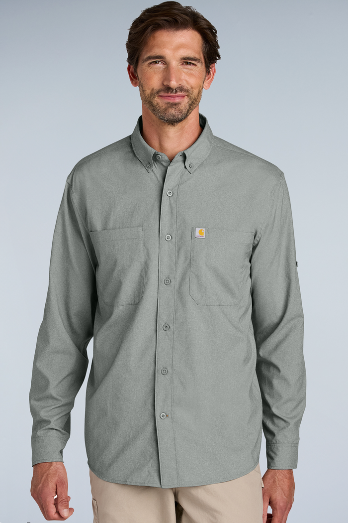 Carhartt Force® Sun Defender™ Long Sleeve Shirt | CT107106 - The Lemon Print & Design Studio
