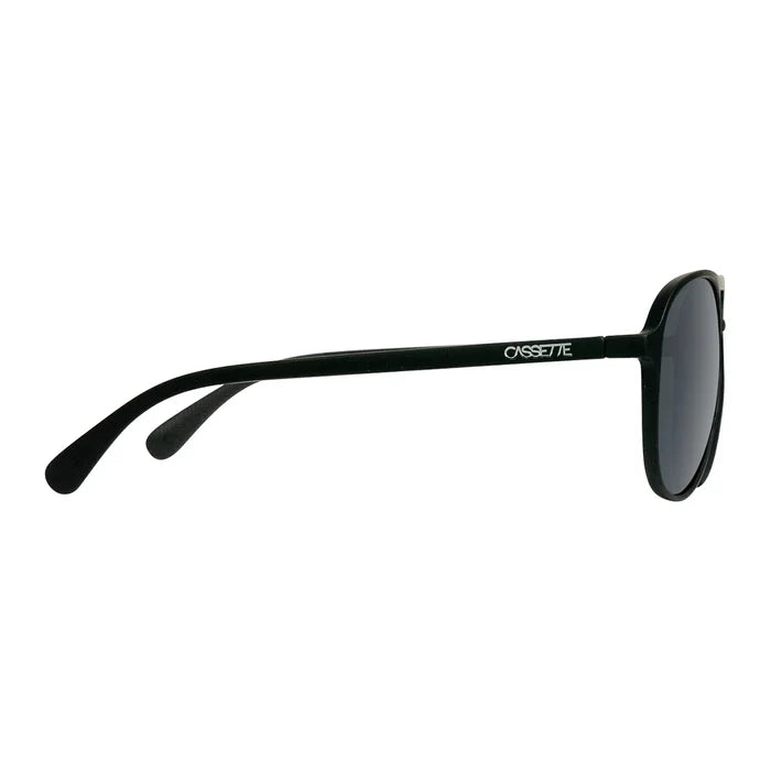 Cassette Apollo Sunglasses Matte Black / Polarized Smoke Lens pure boardshop