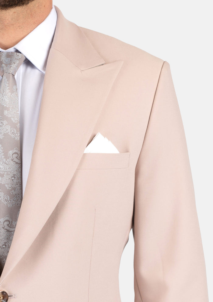 Champagne Stretch Suit