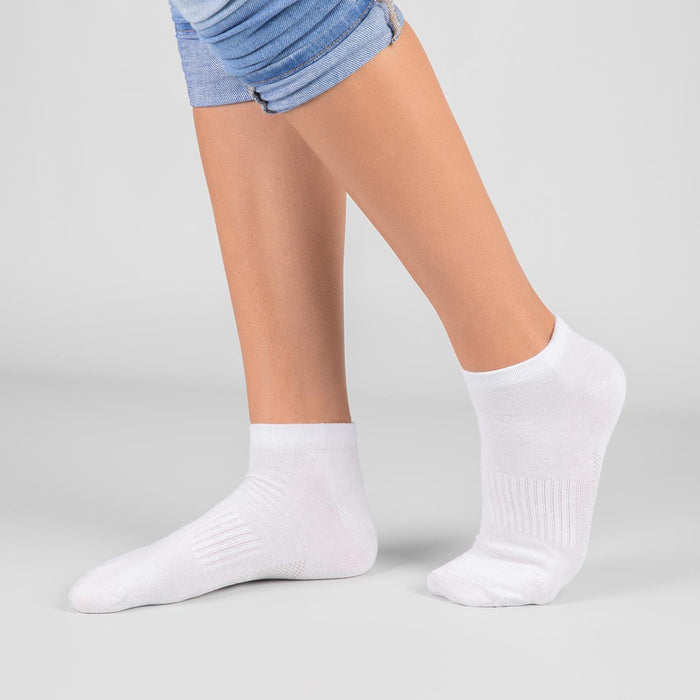 Giesswein Sneaker Socks 6er Pack - blanc arctique 011