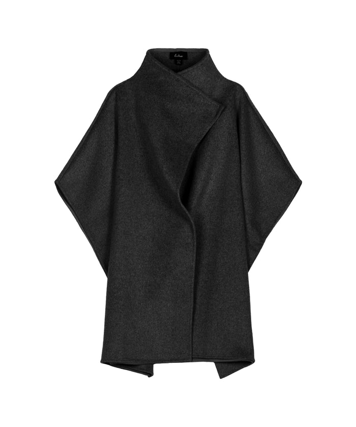 Collar Ruana in black