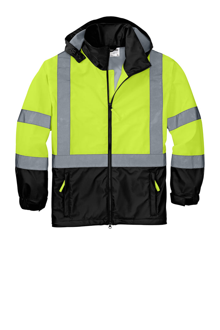 CornerStone® - ANSI 107 Class 3 Safety Windbreaker | CSJ25 - The Lemon Print & Design Studio