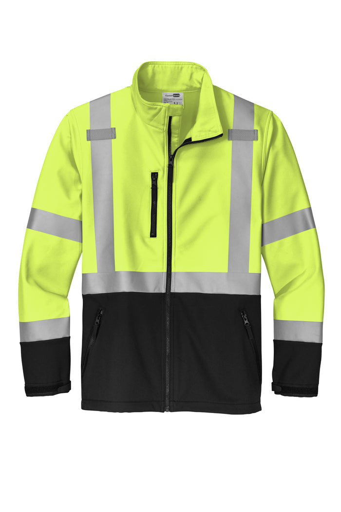 CornerStone® ANSI 107 Class 3 Soft Shell Jacket | CSJ503 - The Lemon Print & Design Studio
