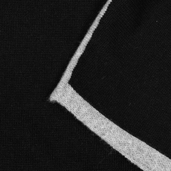 Cozy Cowl Pullover in black