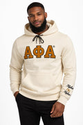 Cream APA Alpha Phi Alpha Sleeve Hoodie