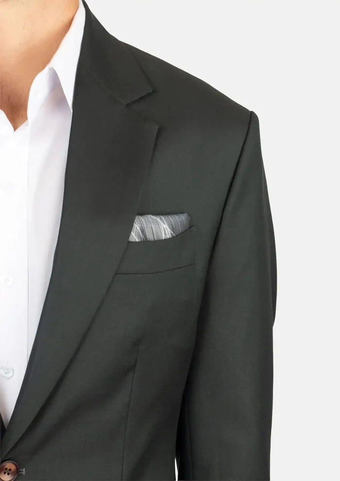 Dark Green Twill Jacket