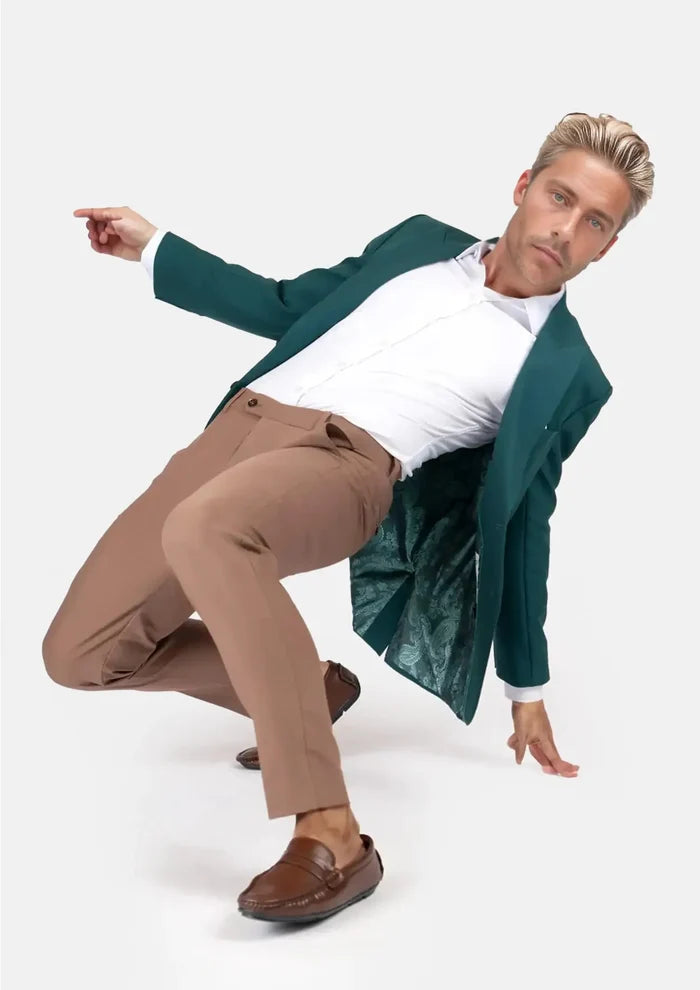 Diamantia Teal Stretch Jacket