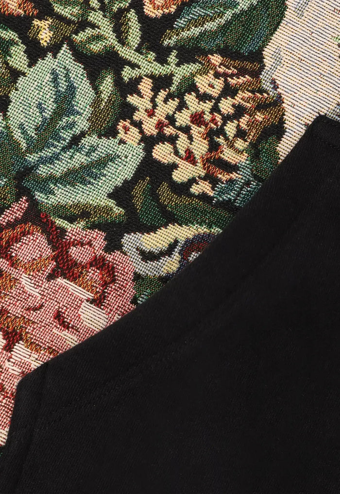 Eden Jacquard Panel Hoodie