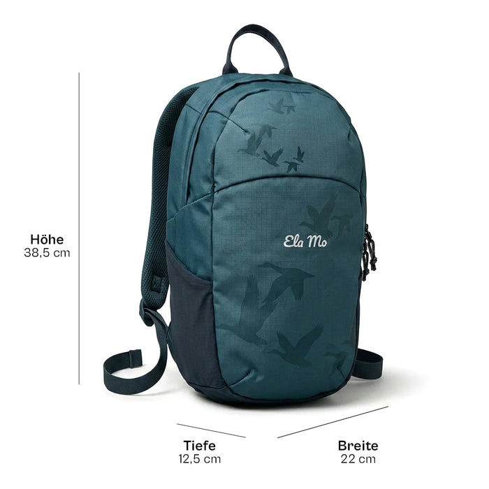 Ela Mo™ Active  Duo Rucksack + Hip Bag | Birds