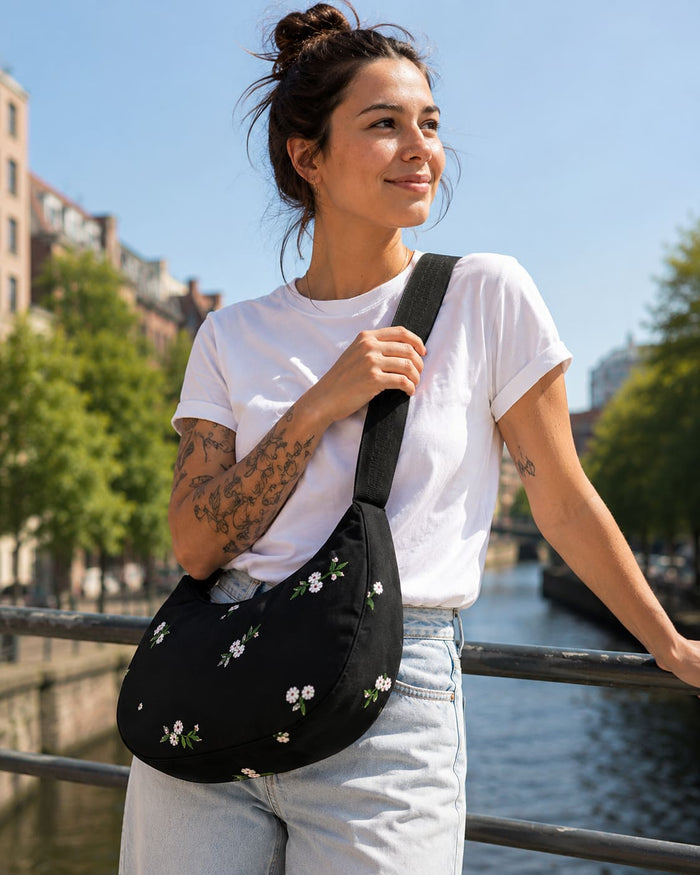 Ela Mo™ Moon Bag | Embroidery Edition Upsy Daisy