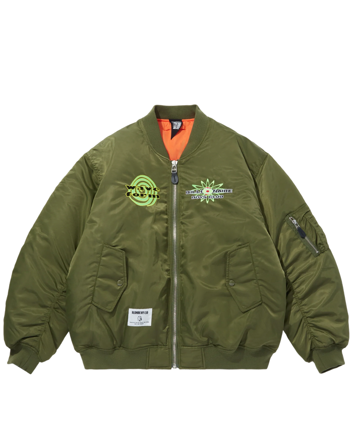 Embroidered Logo Ma-1