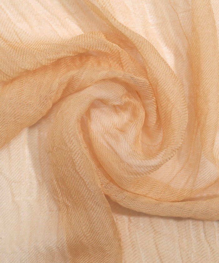 Essential Modal-silk Blend Crinkle Wrap in color pebble