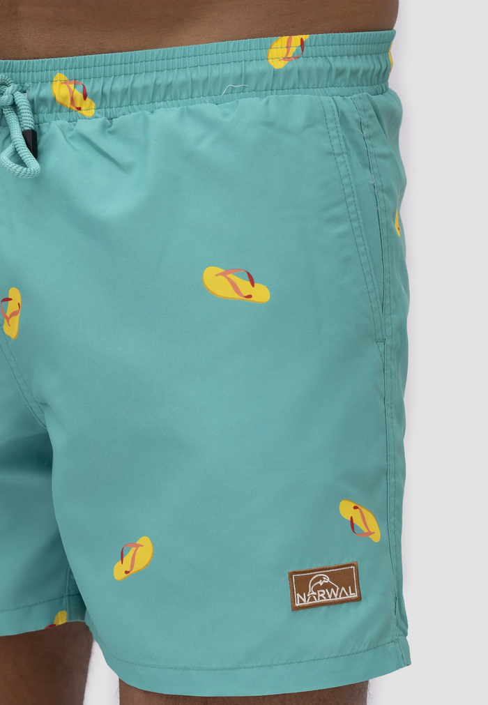 Flip-flop Father & Son Swim Trunks