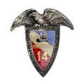 French 14th Parachute Supply Regiment Badge - French Army Surplus - Flags, Badges & Insignia