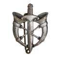French Military La Poste aux Armées Badge - French Army Surplus - Flags, Badges & Insignia