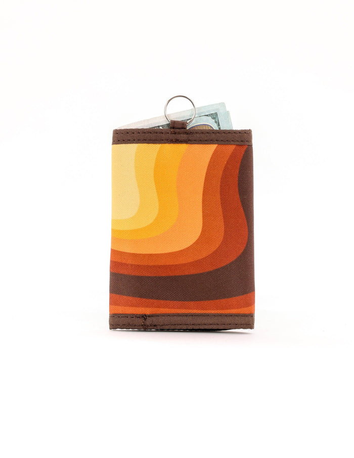 Fydelity - RFID Retro Wallet (Sunset Stripe)