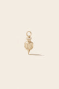 Germain Amulet Charm Pendant - Yellow Gold