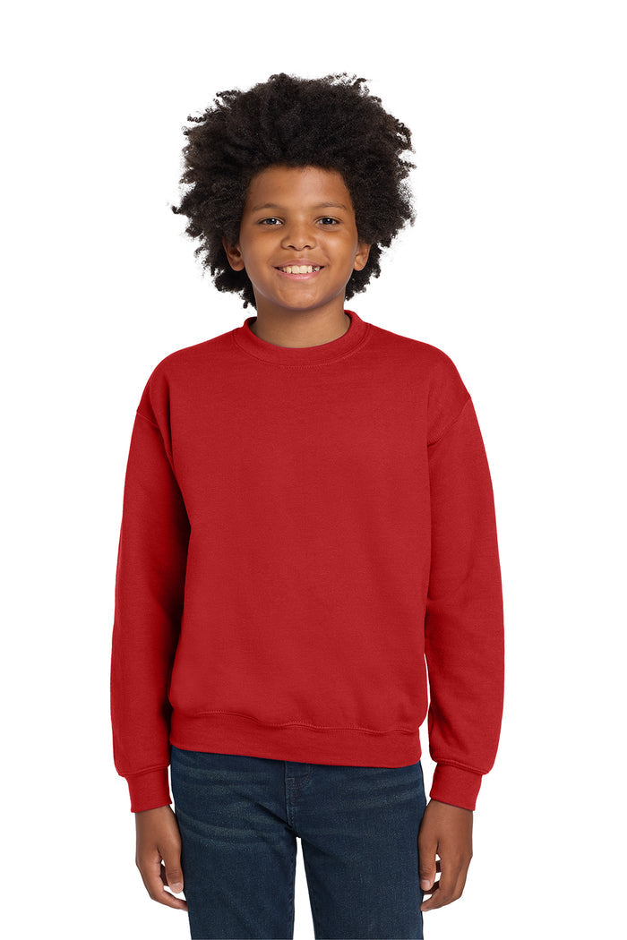 Gildan® - Youth Heavy Blend™ Crewneck Sweatshirt | G180B - The Lemon Print & Design Studio