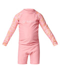Girl's Toddler SPF LS Spring Rash Suit - Sunset Flower