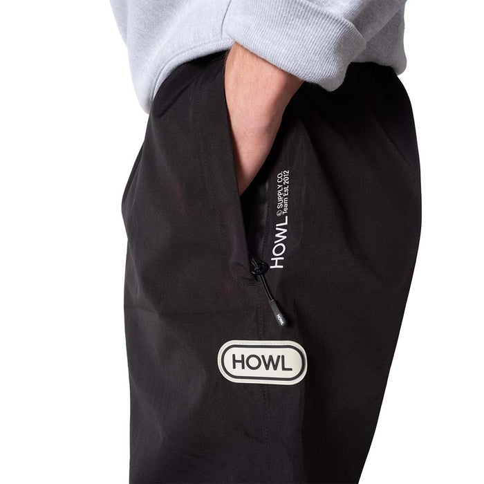 Howl Nowhere Shell Snow Pant black pure boardshop