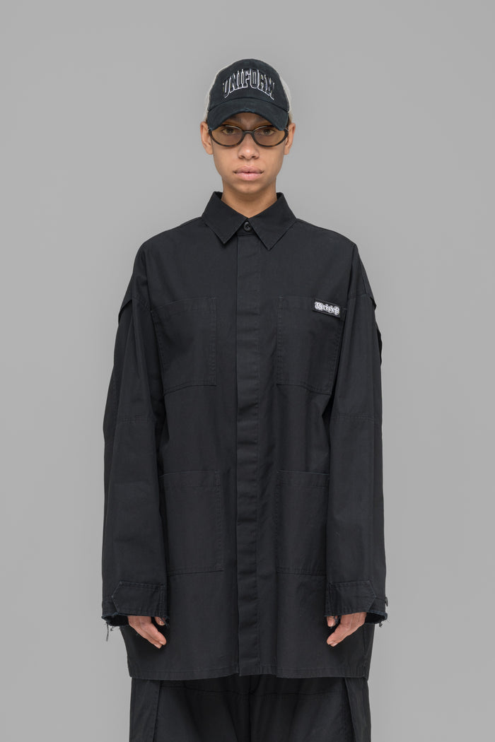 "INTERMISSION" CARGO OVERSHIRT - 032c